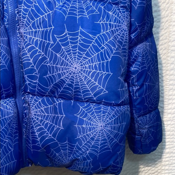 Marvel Blue Web Pattern Jacket - Picture 6 of 12